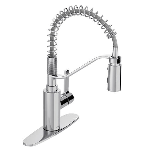 Genta One-Handle High Arc Pulldown Kitchen Faucet